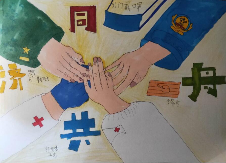 “疫情當(dāng)前，孩子們有‘畫’說(shuō)”作品展播（三十八）