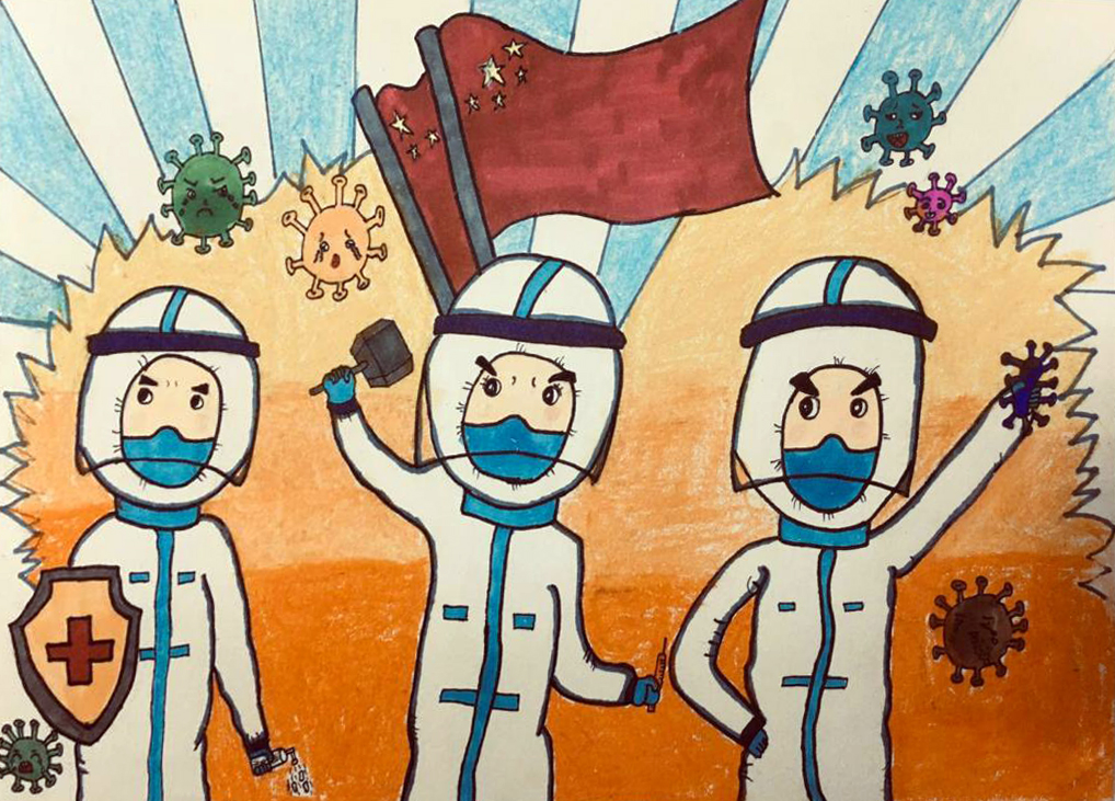 “疫情當(dāng)前，孩子們有‘畫’說(shuō)”作品展播（三十九）