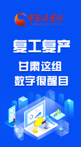 圖解|甘肅復(fù)工復(fù)產(chǎn)有多拼，看看這組數(shù)字就知道了 