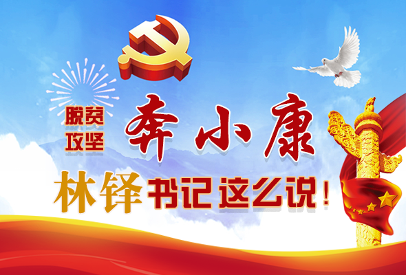 長圖|脫貧奔小康，林鐸書記這么說！