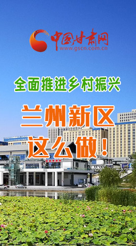 圖解|全面推進(jìn)鄉(xiāng)村振興 蘭州新區(qū)這么做！