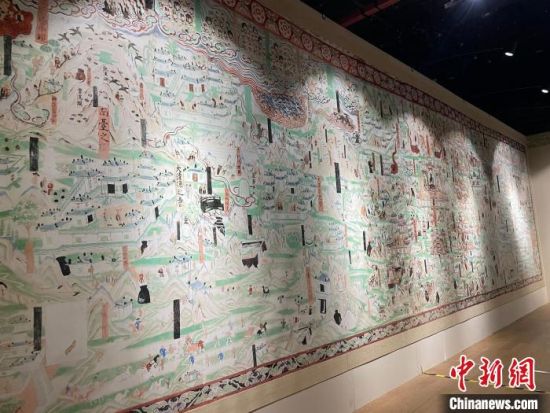 圖為展覽現(xiàn)場(chǎng)?！〗瓧顭?攝