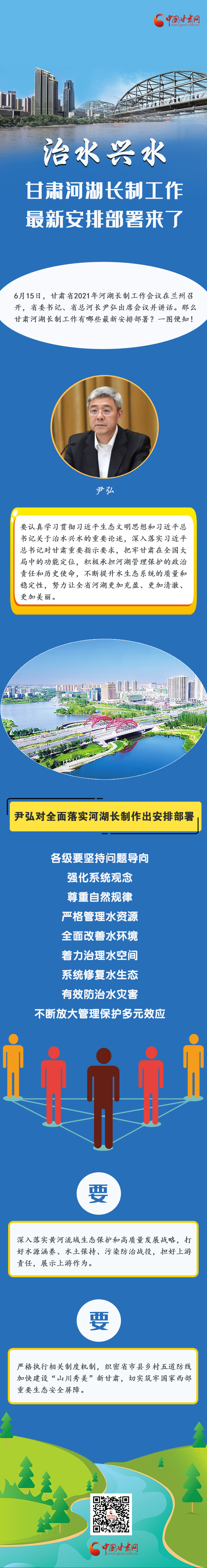 圖解|速看！甘肅河湖長(zhǎng)制工作最新安排部署來(lái)了