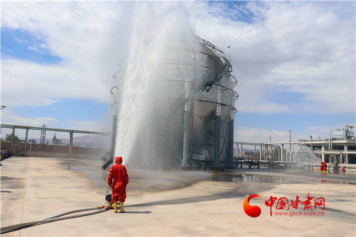 金昌：聯(lián)合演練提升?；吠话l(fā)事件處置能力