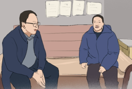 手繪丨追憶邱軍：扎根泥土，他把生命永遠(yuǎn)定格在扶貧路上