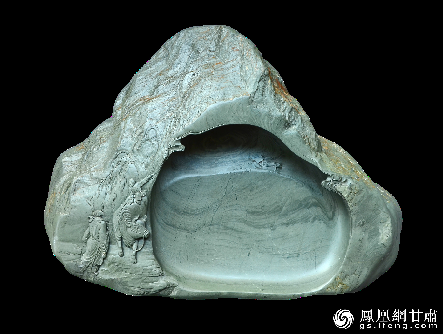 洮硯石質(zhì)細(xì)潤(rùn)堅(jiān)實(shí)，潑墨如油不損毫，書寫流利生輝。資料圖