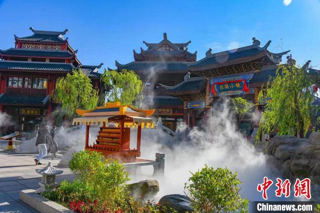 圖為嘉峪關(guān)方特歡樂(lè)世界。(資料圖) 趙海宏 攝