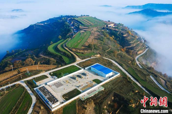 圖為中石油長(zhǎng)慶油田慶陽天然氣開發(fā)場(chǎng)站。(資料圖) 慶陽市委宣傳部供圖