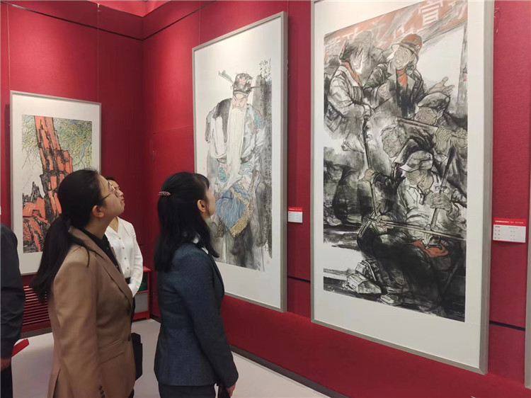 2023年5月，甘肅省紀(jì)委監(jiān)委機關(guān)、省委巡視辦、省文旅廳主辦，甘肅畫院承辦的甘肅省廉潔文化美術(shù)、書法、設(shè)計作品展開展，逾萬人參觀。.jpg