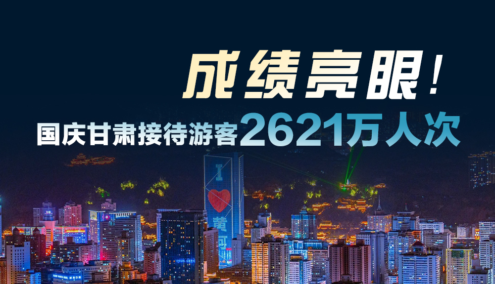 成績(jī)亮眼！國(guó)慶甘肅接待游客2621萬(wàn)人次