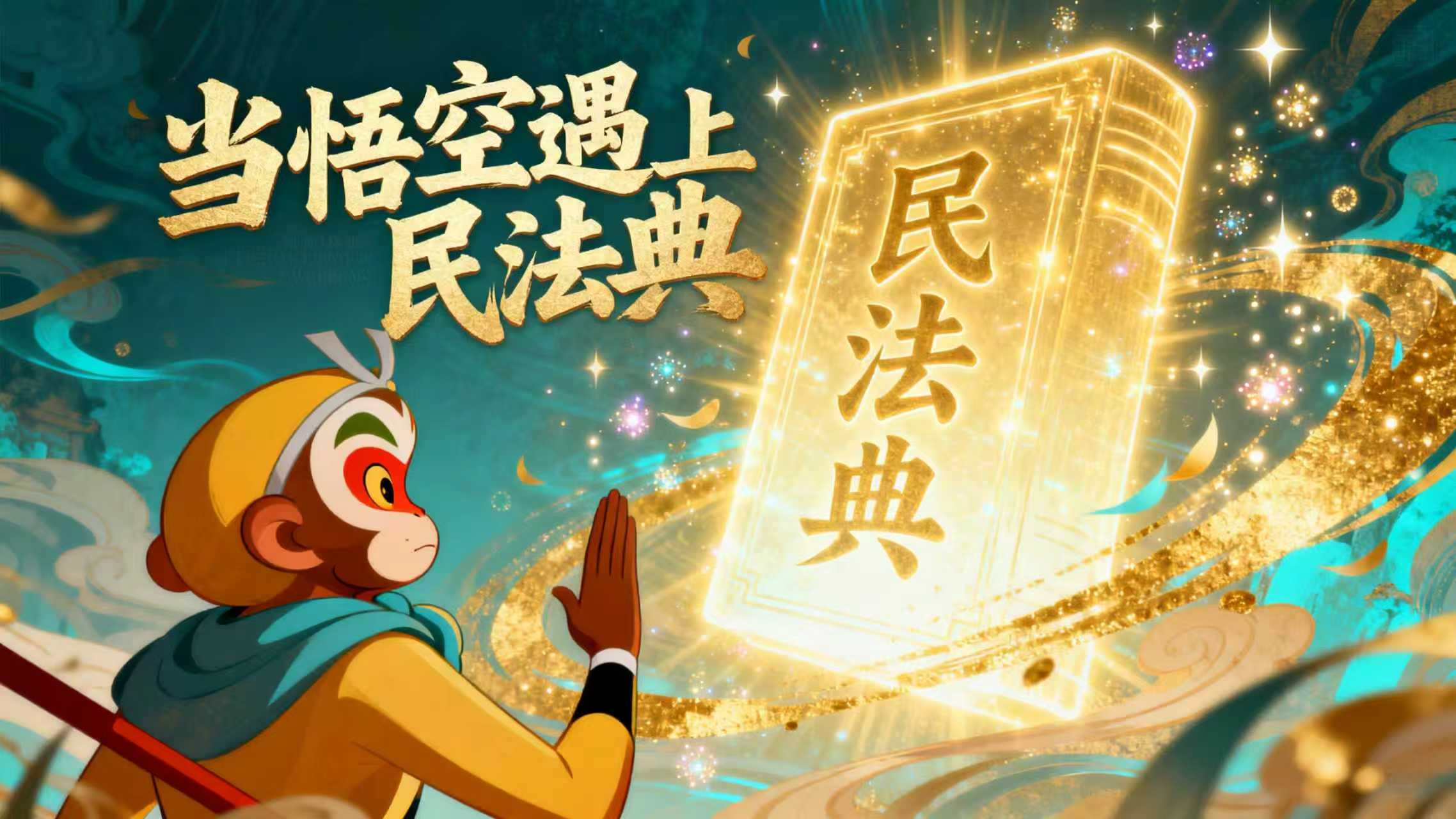 尊憲崇法·網絡普法“甘”快看|當悟空遇上民法典